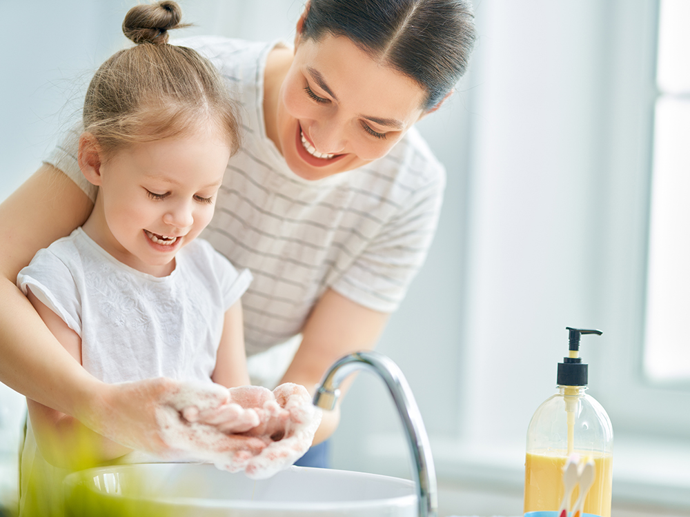 Regular Handwashing Sends Viruses Down The Drain