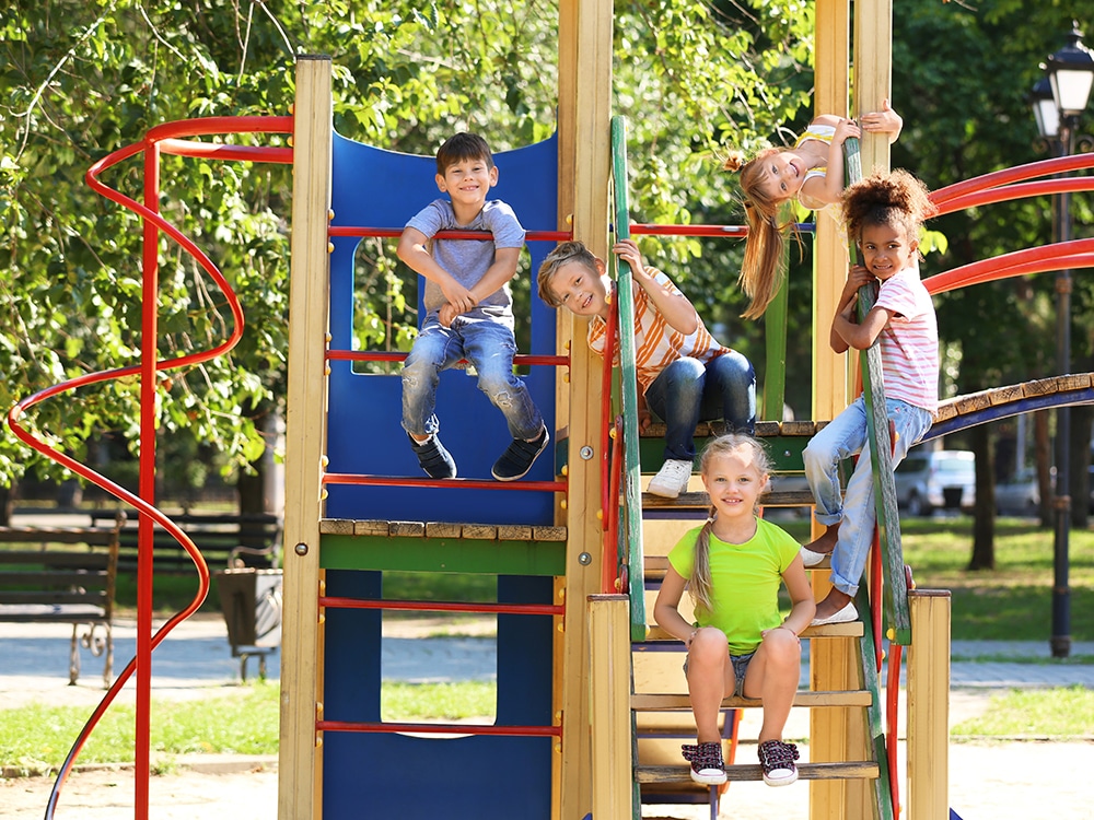 Daily Indoor & Outdoor Play Keeps Kids Active