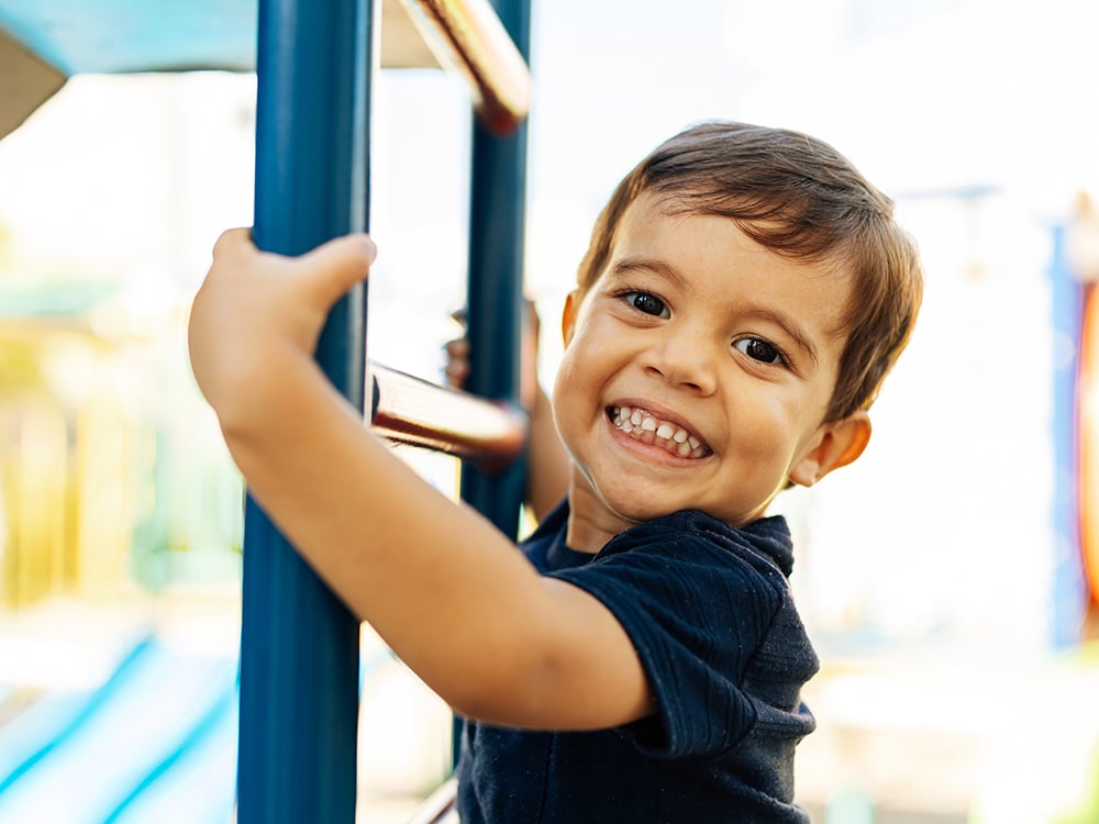 Outdoor Play & Learning In A Huge Yard All Their Own